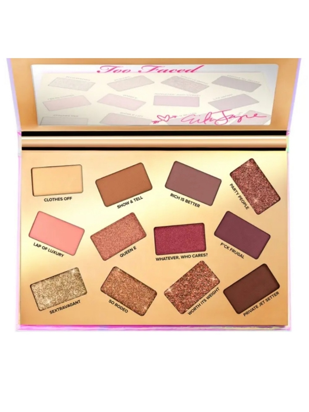Too Faced Pretty Mess x Erika Jane Limited Edition Eye Shadow Palette
